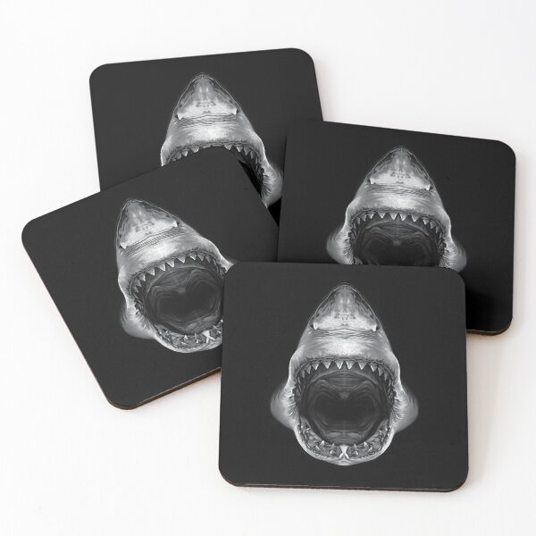 Item preview, Great White Grey Jaws designed and sold by HexOne.