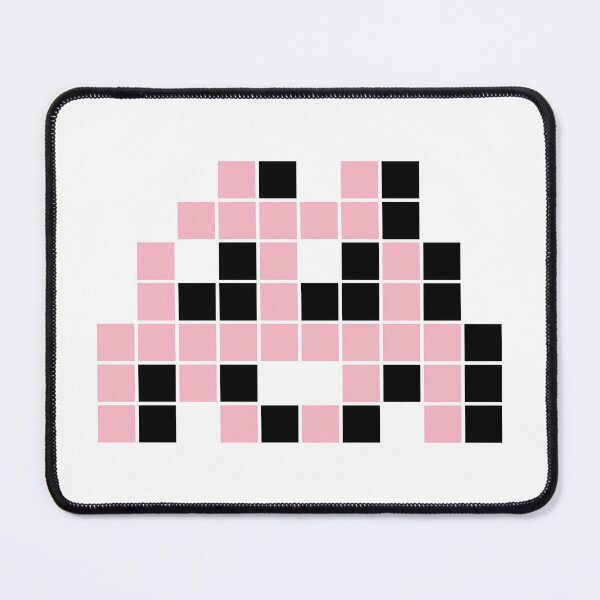 Item preview, Pink Space Pixel Invader designed and sold by Pixel-Invader.