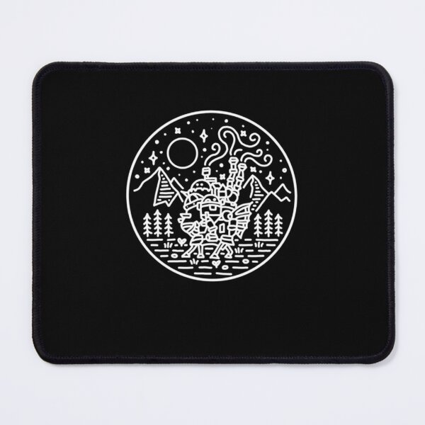Item preview, Howl's moving castle - white outline   designed and sold by SAMDENER.