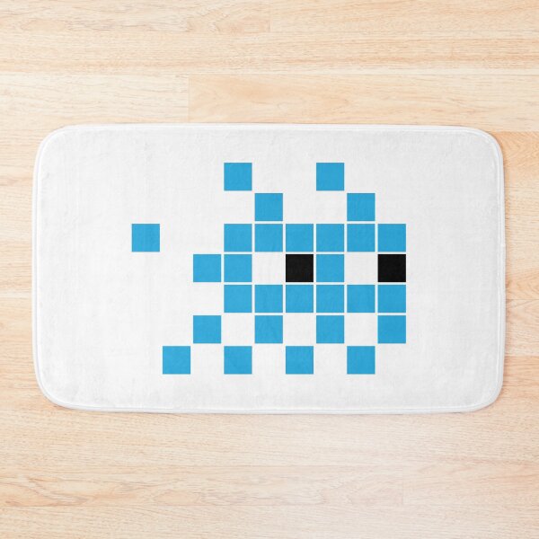 Item preview, Space Invader 6 Blue Runner designed and sold by Pixel-Invader.