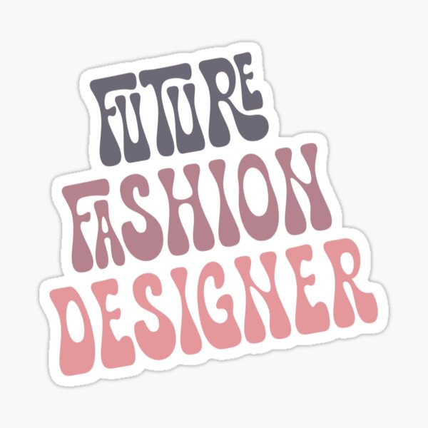 Fashion Designer Stickers for Sale