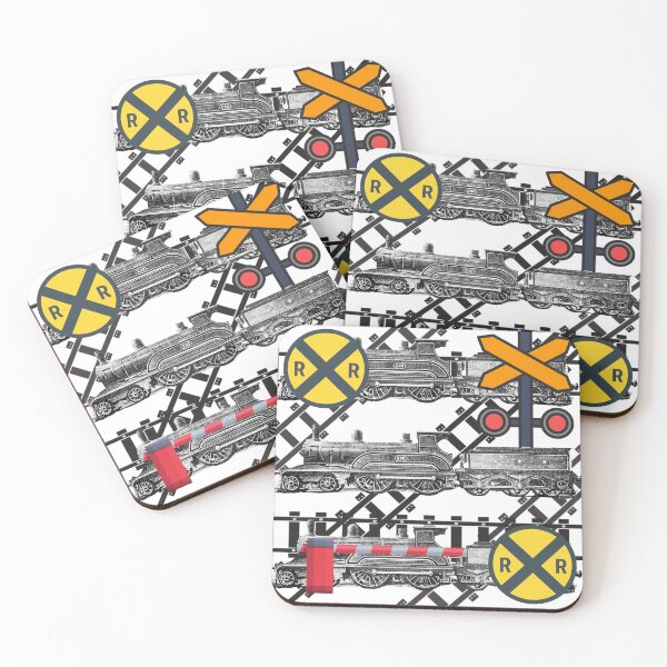 Item preview, Choo Choo Train Engine Tracks  designed and sold by Scotti Cohn.