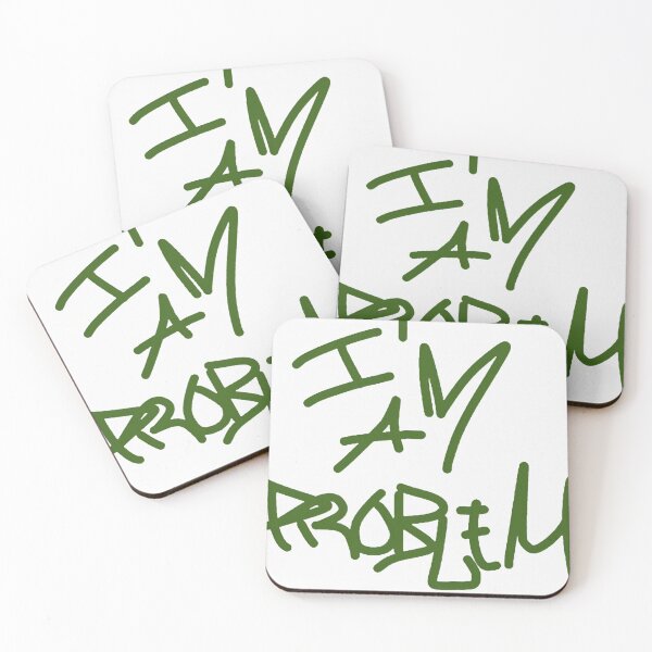 Item preview, WHITE AND GREEN designed and sold by IMAPROBLEM BRAND CLOTHING BY INFLUENCE GETEM.