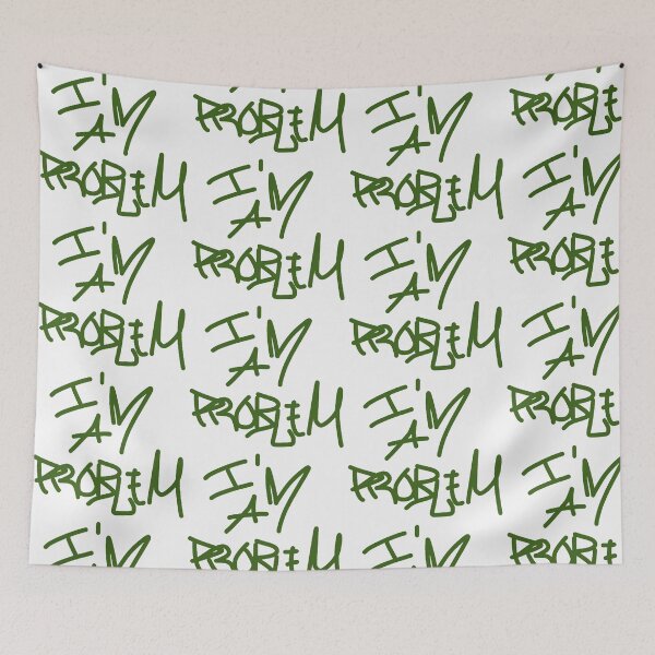 Item preview, WHITE AND GREEN designed and sold by IMAPROBLEM BRAND CLOTHING BY INFLUENCE GETEM.