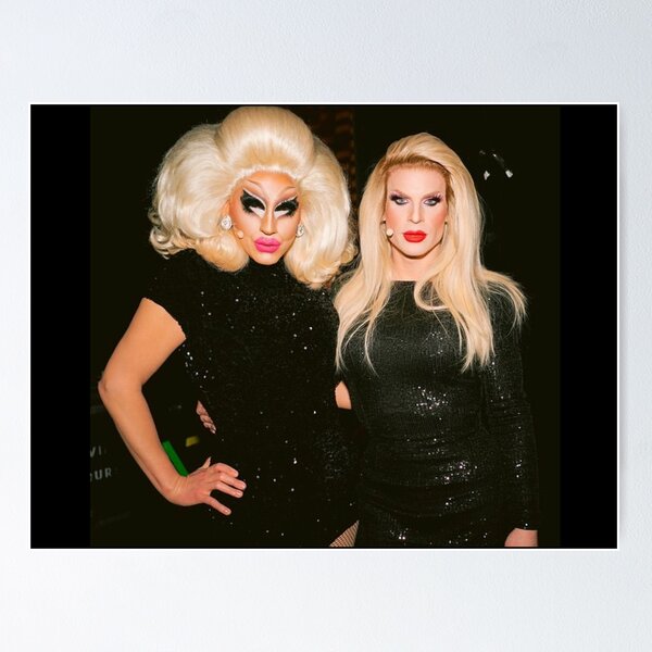 Item preview, Trixie & Katya - Behind the Scenes - Black Hollywood Glamour designed and sold by ShopShoopaloopa.