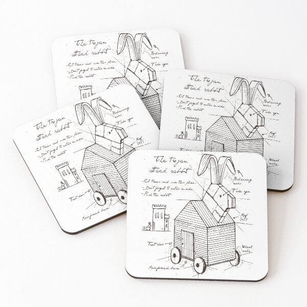 Item preview, Trojan Rabbit designed and sold by JefferyJackson.