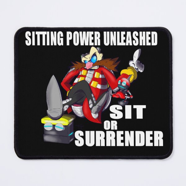 Item preview, Dr Eggman Sitting Power designed and sold by T-Draguuno.