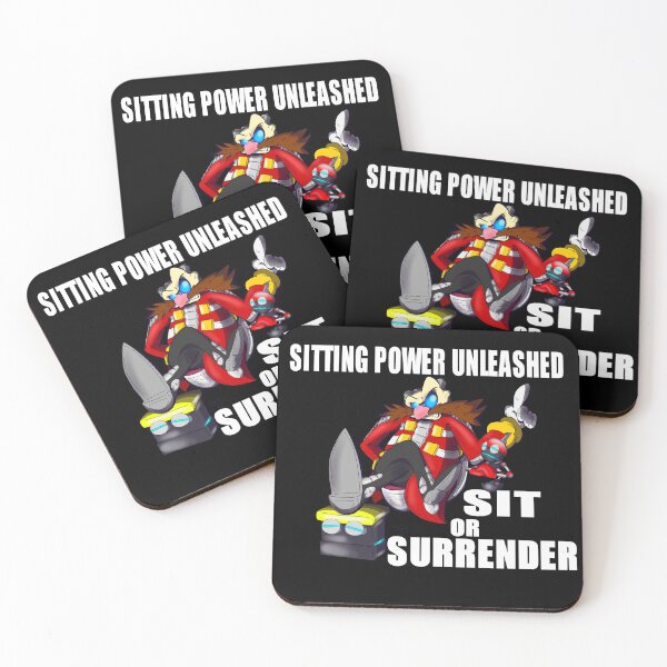 Item preview, Dr Eggman Sitting Power designed and sold by T-Draguuno.