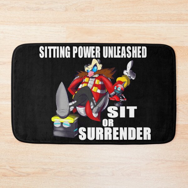 Item preview, Dr Eggman Sitting Power designed and sold by T-Draguuno.