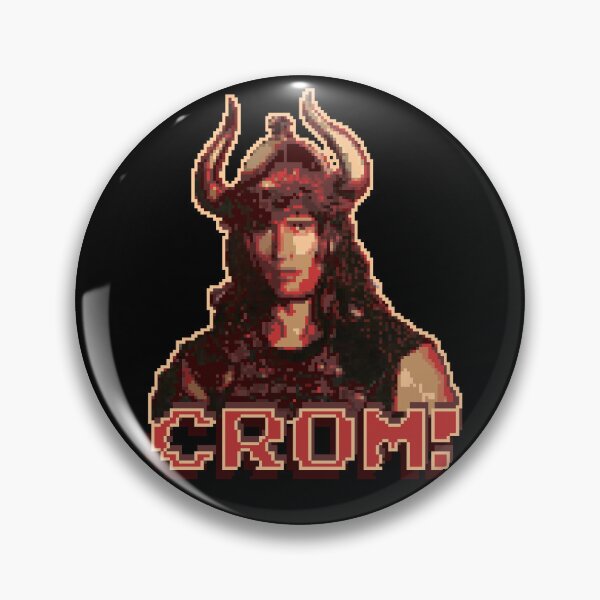Item preview, 8-Bit Conan - Crom designed and sold by krisseli.