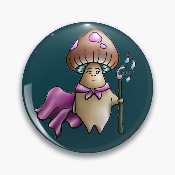 Item preview, Mushroom Wizard designed and sold by Saturn9Studio.