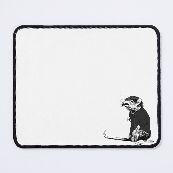 Item preview, Victorian Dapper Rat Black and White Illustration designed and sold by Tiffany Bell.