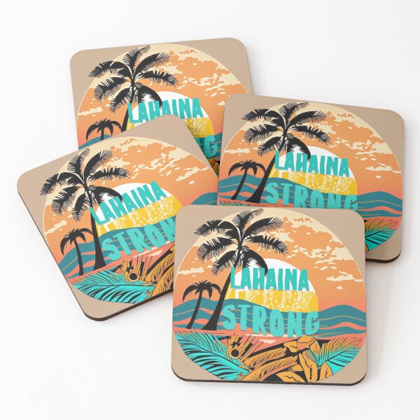 Item preview, Lahaina Strong Sunset Palms designed and sold by J Marielle Designs.