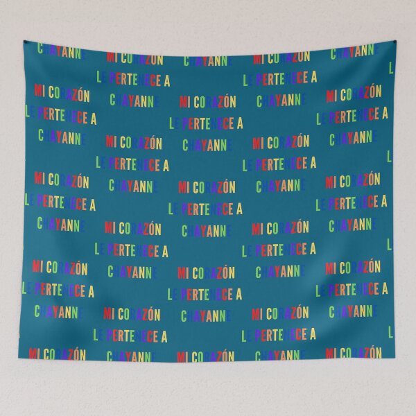 Item preview, MI CORAZÓN LE PERTENECE A CHAYANNE FUNNY LATINO designed and sold by ShinBarros.