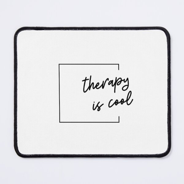 Item preview, therapy is cool designed and sold by Chloe Holton.