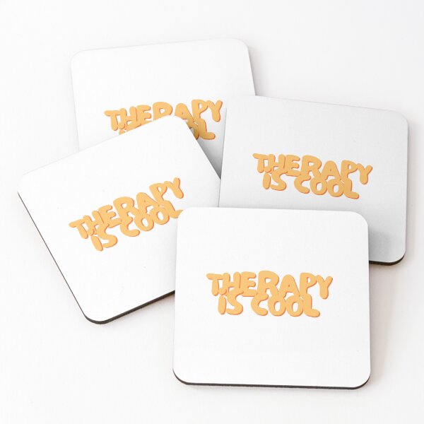Item preview, therapy is cool designed and sold by Chloe Holton.