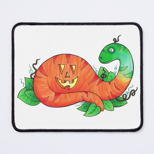 Artikelvorschau, Jack O Lantern Brontosaurus entworfen und verkauft von Nicholdesigns.
