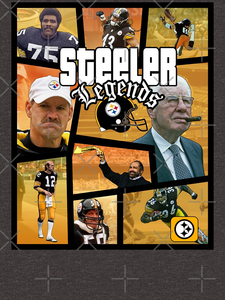 Steeler Hall of Fame Legends - GTA Style Essential T-Shirt for Sale by  TheBadinBoomer