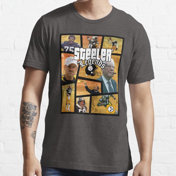 Steeler Hall of Fame Legends - GTA Style' Essential T-Shirt for Sale by  TheBadinBoomer