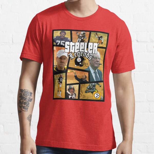 Steeler Hall of Fame Legends - GTA Style Essential T-Shirt for Sale by  TheBadinBoomer