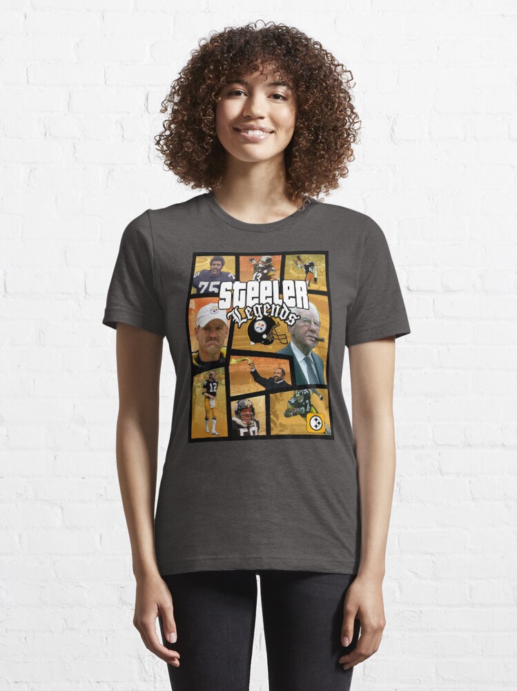 Steeler Hall of Fame Legends - GTA Style Essential T-Shirt for Sale by  TheBadinBoomer