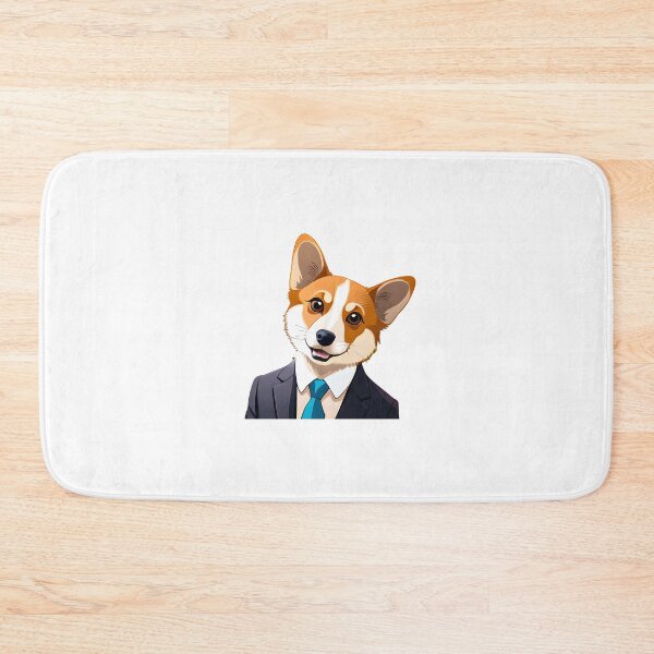 Item preview, business corgi sticker designed and sold by FriedGummyBears.