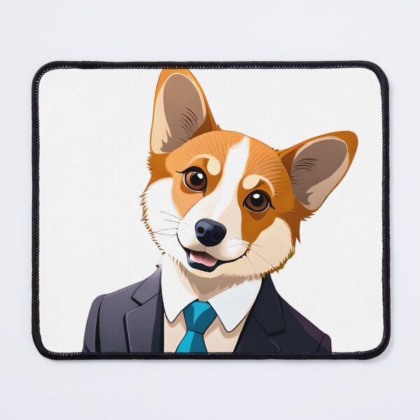 Item preview, business corgi sticker designed and sold by FriedGummyBears.