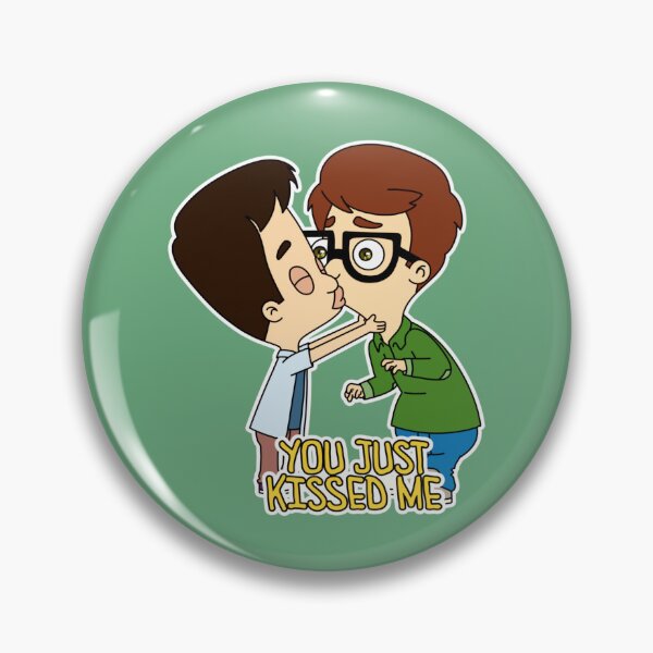 Item preview, nick and andrew kissing big mouth designed and sold by BradleyPlante.