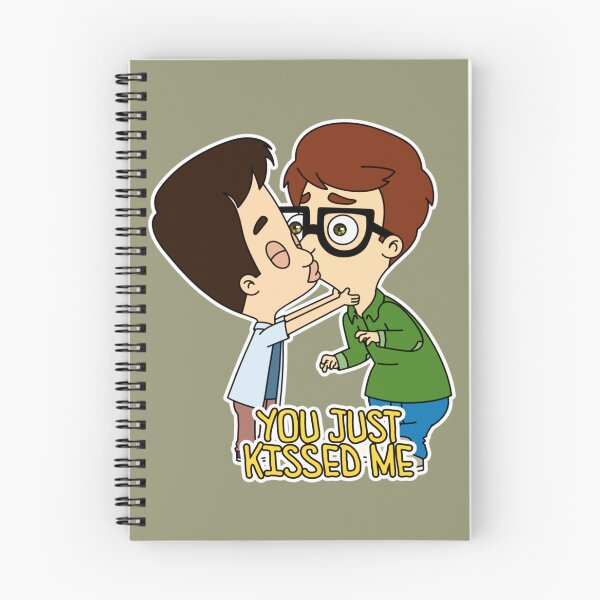 Item preview, nick and andrew kissing big mouth designed and sold by BradleyPlante.