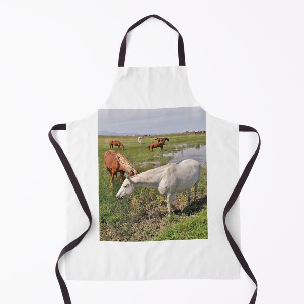 Item preview, Horses in Pasture designed and sold by shirleyarment.