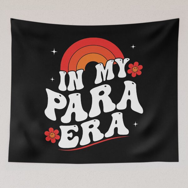 Item preview, In My Para Era Vintage Groovy Paraprofessional Paraeducator T-shirt designed and sold by KGN  CREATIVITY.