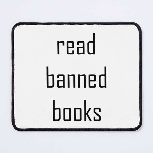 Item preview, read banned books  designed and sold by MagicMealing.