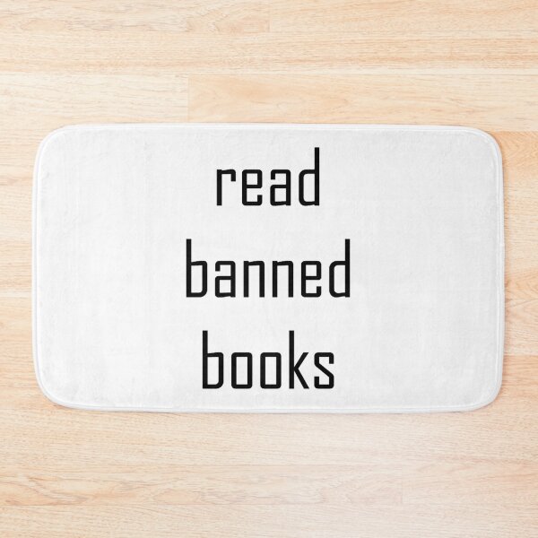 Item preview, read banned books  designed and sold by MagicMealing.