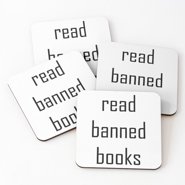 Item preview, read banned books  designed and sold by MagicMealing.
