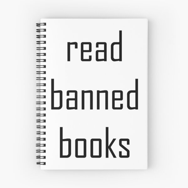 Item preview, read banned books  designed and sold by MagicMealing.