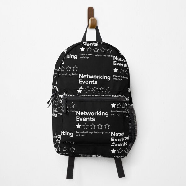 Item preview, Networking Events, One Star, I Would Rather Puke in my Hands and Clap designed and sold by Good-Politics.