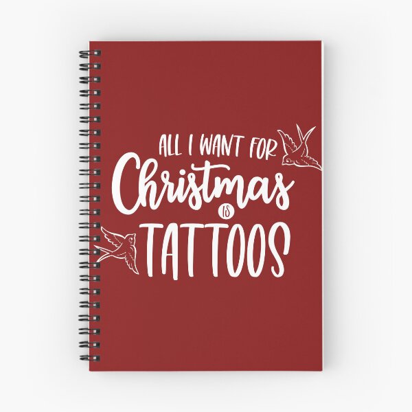 Item preview, All I Want For Christmas is Tattoos designed and sold by FairyNerdy.
