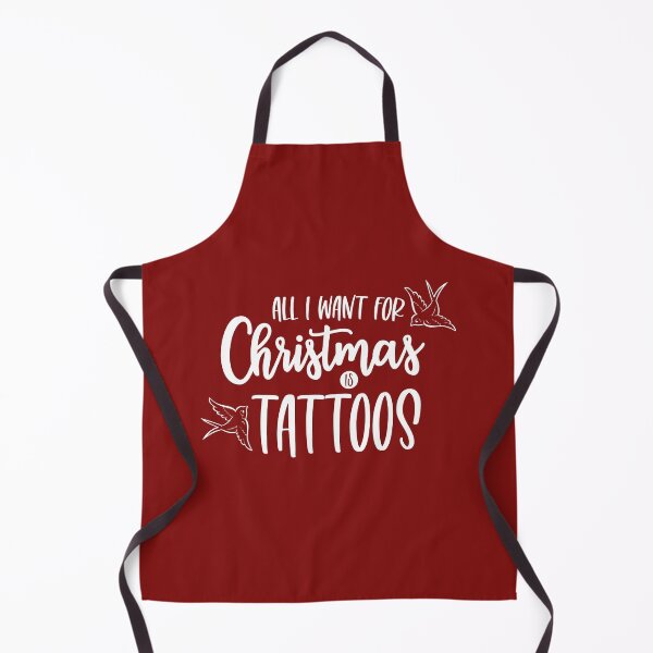 Item preview, All I Want For Christmas is Tattoos designed and sold by FairyNerdy.