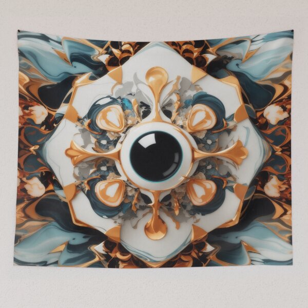 Item preview, Mesmerizing Kaleidoscopic Marble Art for High-End Designs designed and sold by sadsapiens.
