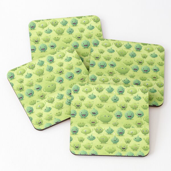 Item preview, Cute Green Aliens designed and sold by EvokeArtisan.