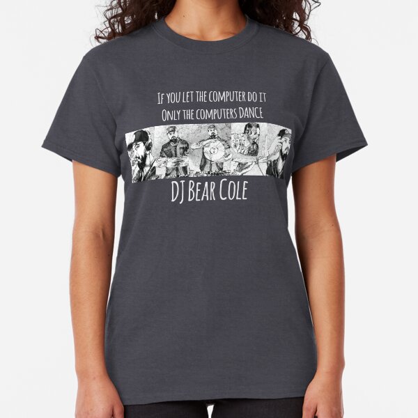DJ Bear Cole Comic Book Classic T-Shirt