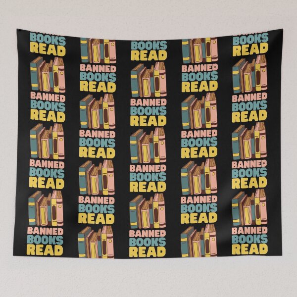 Item preview, READ BANNED BOOKS Classic designed and sold by MagicMealing.