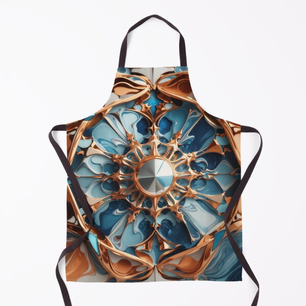 Item preview, Ethereal Fusion: Kaleidoscopic Marvel on Luxe Marble designed and sold by sadsapiens.