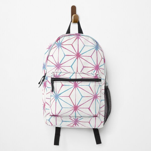 Item preview, Asanoha Watercolor Hemp Leaf Line [Pink] designed and sold by Aia UENO design.