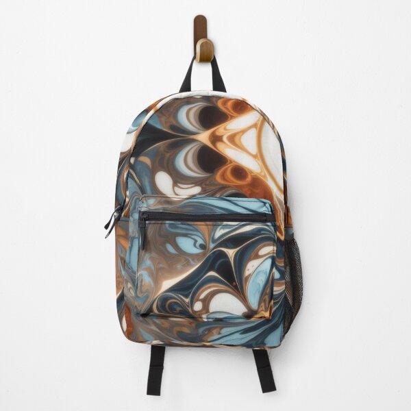 Item preview, Elegance Unveiled: Futuristic Kaleidoscope on Luxurious Marble designed and sold by sadsapiens.