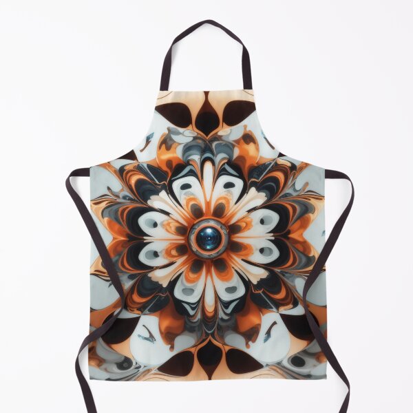 Item preview, Iridescent Reverie: Futuristic Fusion on Opulent Marble designed and sold by sadsapiens.