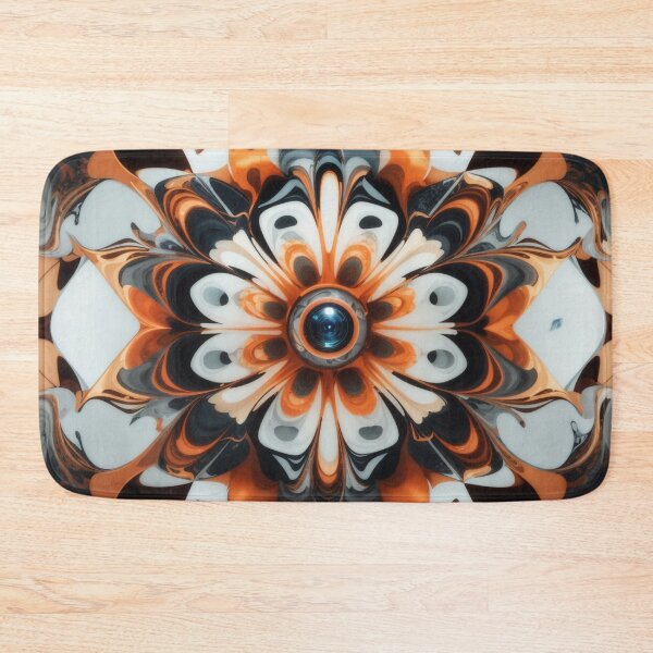 Item preview, Iridescent Reverie: Futuristic Fusion on Opulent Marble designed and sold by sadsapiens.