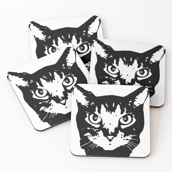 Item preview, Punk Rock Cat - Black  designed and sold by KathyJYates.