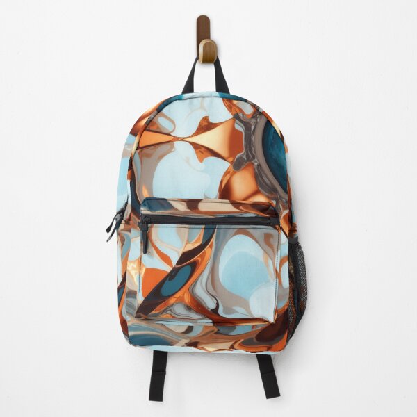 Item preview, Whimsical Kaleidoscope: Futuristic Flourish on Luxe Marble designed and sold by sadsapiens.