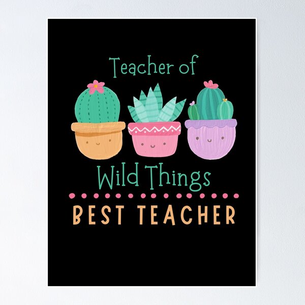 Item preview, Teacher Of Wild Things designed and sold by dooddles.